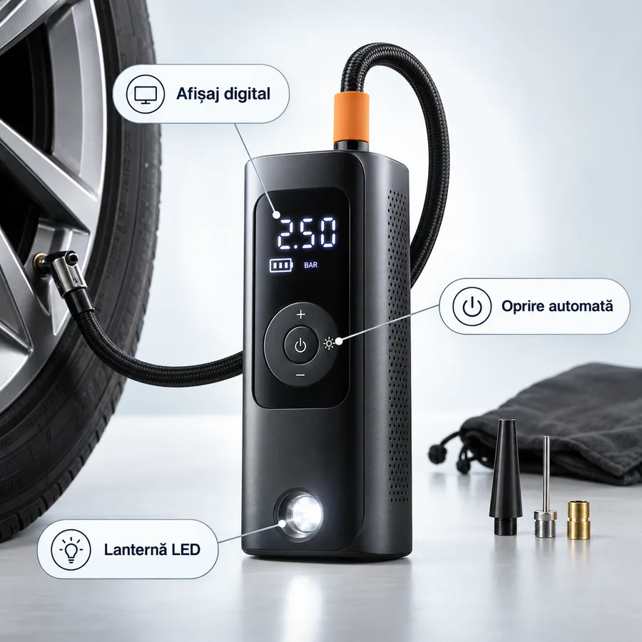 Infographic — Compresoare auto